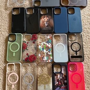 2 Apple Ph Cases and Zaggs & others